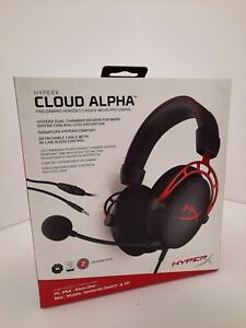HyperX Cloud Alpha - Gaming Headset, Dual Chamber Drivers Legendary RED 377-999
