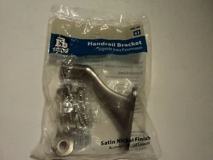 Everbilt Handrail Bracket, Satin Nickel Finish,Fast,Free Ship - Picture 1 of 2