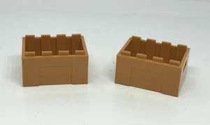 LEGO : Lot 2x Conteneur Caisse - Réf 30150 Nougat - Set 80105 79109 70657 70922 - Picture 1 of 1