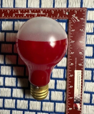 new 3 way Mogul LIGHT BULB 100w 300w frost PS25 RED NECK mortuary SYLVANIA GE AL - Image 1 of 4