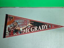 Vintage NBA Houston Rockets Tracy McGrady Pennant Wincraft  12x30