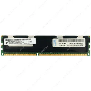 Micron 16GB 4Rx4 DDR3 PC3L-8500 ECC RDIMM Server Memory RAM MT72KSZS2G72PZ-1G1M1 - Picture 1 of 2