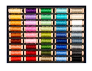 Aurifil Best Selection Cotton Floss 45 Small Spools ABSCAF45C - Picture 1 of 1