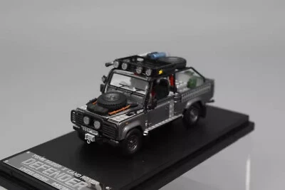Land Rover Defender 110 Pick Up TR.Ver Diecast Car Modelo Juguete SW 1/64 Escala Foto 1 de 4