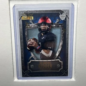 Desmond Ridder #1/2 2022 Wild Card Matte Chase Weekend Warrior Light Blue + Blue - Picture 1 of 2