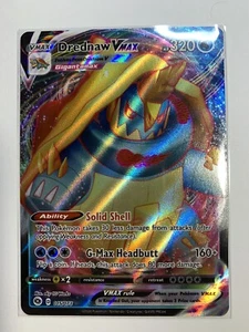 Champion's Path - Pokemon Drednaw VMAX 015/073 Hyper Rare MINT - PACK FRESH - Picture 1 of 2