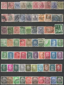 Reich  from 1880 year , Germany nice Collections , old used stamps  - Picture 1 of 1