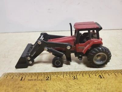 Toy Ertl Case International 7220 Tractor With Front Loader,preowned, see pics, - Image 1 of 3