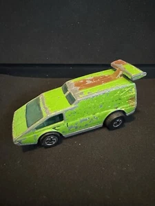 Vintage Hot Wheels Spoiler Sport Green Diecast 1976 Made in Hong Kong - Picture 1 of 6
