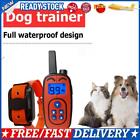 Remote Control Anti Bark Collar 800m Waterproof Dog Training Pet Product (Red)