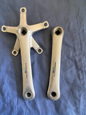 Vintage Shimano 600 FC 6400 Japan Crankset 172.5 mm Double Square Taper - Image 1 of 4