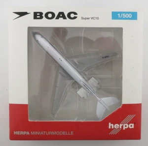 Herpa BOAC-Cunard Vickers Super VC10 Modelo - 1:500 - 523684 - Imagen 1 de 10
