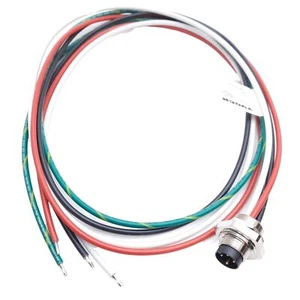 Turck BSF 44-1/M18 Presa PowerFast, M16 4 Pin Maschio a Piombo, 1m, 600VAC 15A - Foto 1 di 5