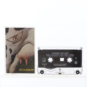 Aerosmith Get A Grip Cassette Tape Geffen 1993 - Picture 1 of 2