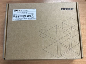 QXG-10G2SF-CX4 QNAP Dual-Port 10 GbE Network Expansion Card SFP+ New Open Box - Picture 1 of 5