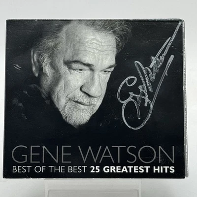 Best of the Best 25 Greatest Hits by Gene Watson (CD, 2012) AUTOGRAPHED VG- Foto 1 de 3