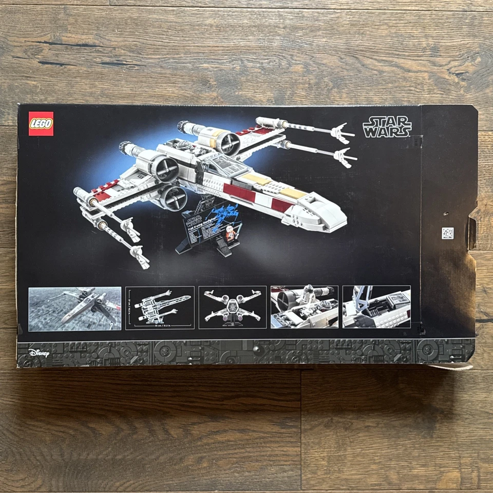 EMPTY BOX! LEGO Star Wars X-Wing Starfighter EMPTY DISPLAY BOX ONLY!! Chasseur - Image 1 of 4