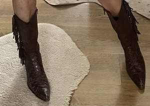 Cowboy western Ursula Mascara boots - Picture 1 of 6