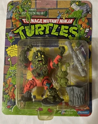 Globo ocular vintage de Muckman & Joe TMNT de los años 90. Raro 24 espalda excelentes condiciones Foto 1 de 4