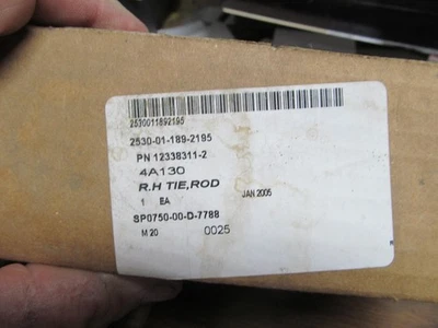 12338311-2 Right Hand Humvee Tie Rod End M998 - Image 1 of 4