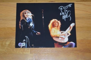 HEART ~ Nancy Wilson Autographed Vintage Color 8x10 Photo with Beckett Hologram - Picture 1 of 5