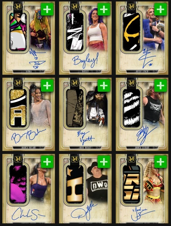 [DIGITAL} Topps Slam Museum 25 S1 Gold Momentous Material Jumbo Sig Relic - Pick - Image 1 of 1