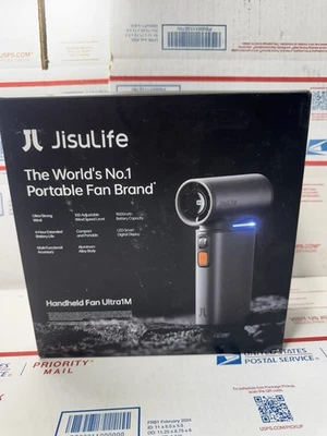 Ventilador de mano JisuLife Ultra1M 9000 mAh batería recargable Foto 1 de 2