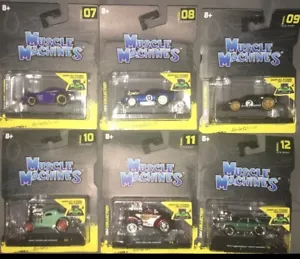 Muscle Machines 1:64 Winner Circle NASCAR Series 2 Lot Of 6 Cars (7-12) - Picture 1 of 10