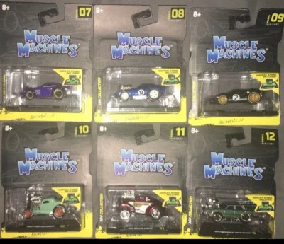 Muscle Machines 1:64 Winner Circle NASCAR Serie 2 Lote de 6 Coches (7-12) Foto 1 de 4