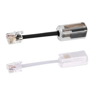 Universal RJ9 4P4C Telephone Cord Antitangle Landline Swivels Adapter Cable - Zdjęcie 1 z 10