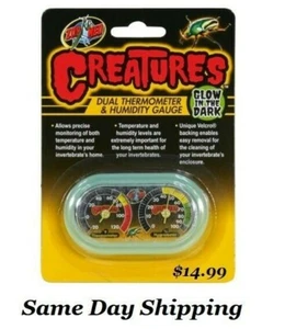 Zoo Med Creatures Dual Thermometer & Feuchtigkeitsmessgerät - Bild 1 von 2