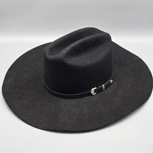 Twister Hüte Santa Fe Cowboyhut XXX Select Wolle Größe 7 schwarz - Bild 1 von 20