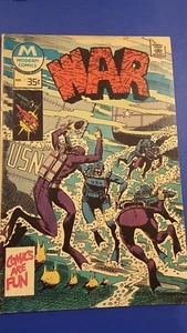 MODERN COMICS WAR 7 TOPS PHOTO ENGRAVING CORP $.35 COVER PRICE - Picture 1 of 2