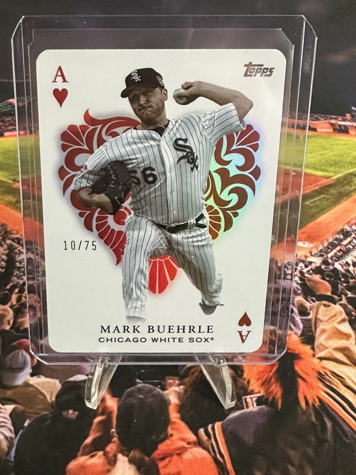 2023 Topps Update Mark Buehrle All Aces #AA-54 Gold 10/75 Chicago White Sox