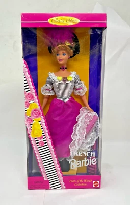 Muñeca Barbie Francesa 1996 Muñecas del Mundo Edición Coleccionista Nueva En Caja Precintada Foto 1 de 3