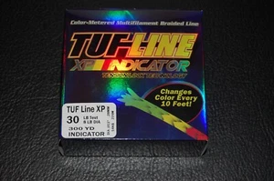 Indicador TUF-Line XP 30 lb Prueba 300 yardas Rojo Amarillo Verde Trenza Línea de Pesca - Imagen 1 de 2