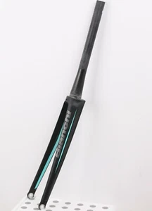 New Bianchi Infinito CV 700c Full Carbon Fork 1-1/8 to 1-1/2 Tapered-Rim Brake - Picture 1 of 8