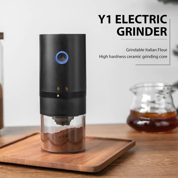 Portable Electric Coffee Grinder TYPE-C Charge USB Ceramic Beans Grinding L1I4 Photo Related