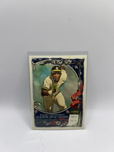 2023 Topps Allen & Ginter  Rickey Henderson #SS-28 Spotless Spans - Athletics