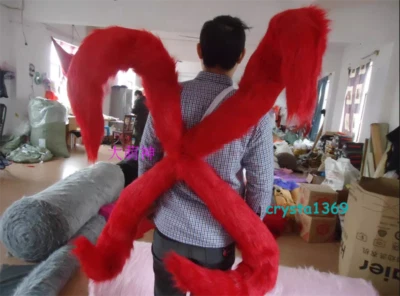 Anime Tokyo Ghoul re Kaneki Ken Cosplay Cola Roja Utilería Disfraz Utilería Colas 65 cm  Foto 1 de 2