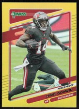2021 Donruss Press Proof GOLD #103 Chris Godwin   - FREE SHIPPING
