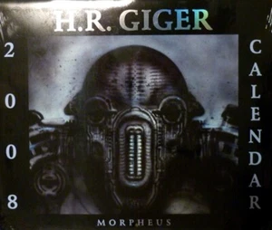 H.R. Giger 2008 Calendar--New in shrink wrap - Picture 1 of 2