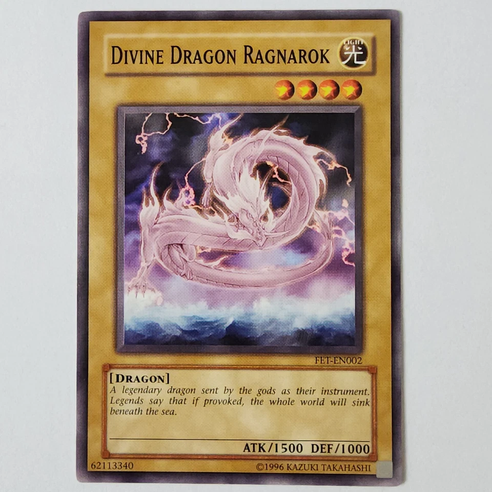 Divine Dragon Ragnarok - FET-EN002 - NM/VLP - Common - Unlimited - Yugioh - Image 1 of 2