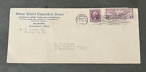 RARE 1932 OPELOUSAS LA MIMIC WORLD EXPO SHOWS AD CIRCUS !! OH BILLBOARD MAGAZINE - Picture 1 of 2