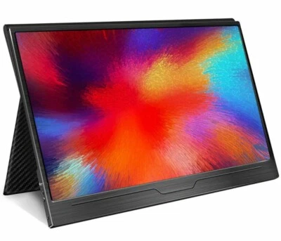 Portable Monitor 15.6'' FHD 1080P Ultra-Slim IPS Display w/Smart Cover & Speaker - Image 1 of 4