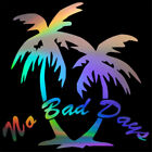 2x No Bad Days Palm Tree Plant Vinyl Decal Car Bumper Laptop Motorcycle Sticker