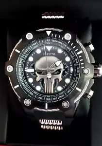 Marvel Comics Invicta 26923 51mm Punisher LE #03/4000 Watch NOS New Box - Picture 1 of 8