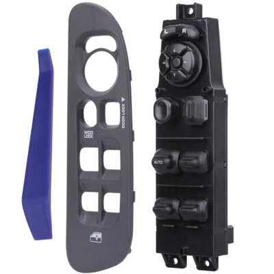 Window Switch Control +Gray Bezel 2pcs for Dodge Ram Dakota Durango 68171680AA Foto 1 de 4