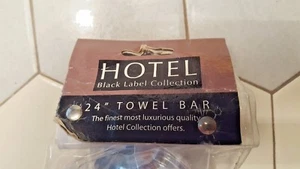 Hotel Black Label Collection 24" Towel Bar NEW in Packaging - Picture 1 of 2