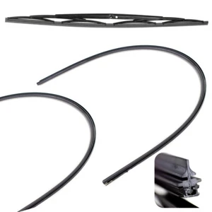 Replacement 2 Refills Rubber Wiper Blades 40" 100Cm Extra Long Motorhome Bus Hgv - Picture 1 of 7
